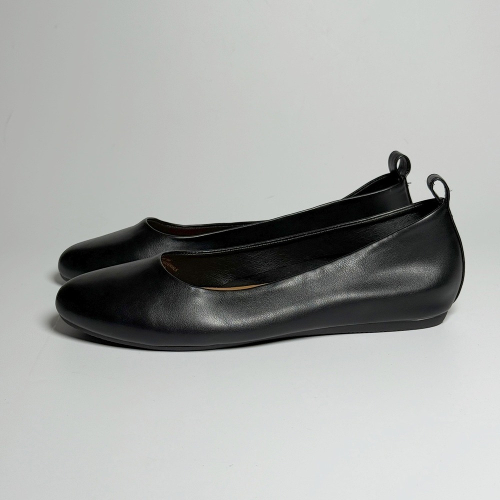 Cushionaire Wink Black Memory Foam Ballet Flats Womens 9M Slip On Comfort Shoes - Picture 4 of 11